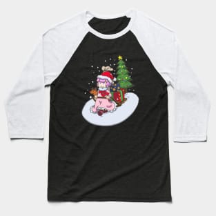 Sleighing in a winter of Christmas Baseball T-Shirt